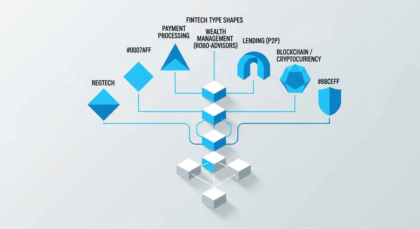 types of fintech - infographic 4 illustration