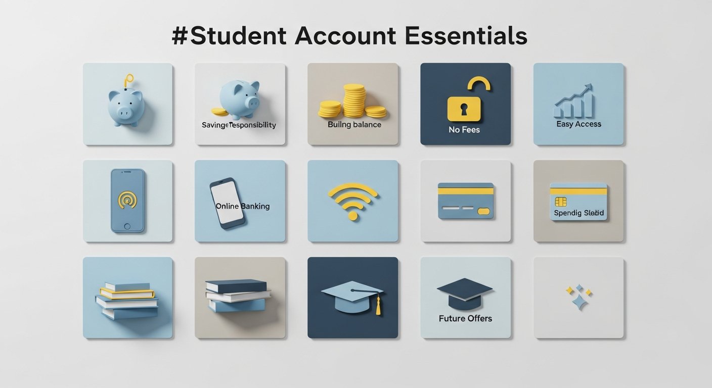 best checking accounts for students — featured illustration