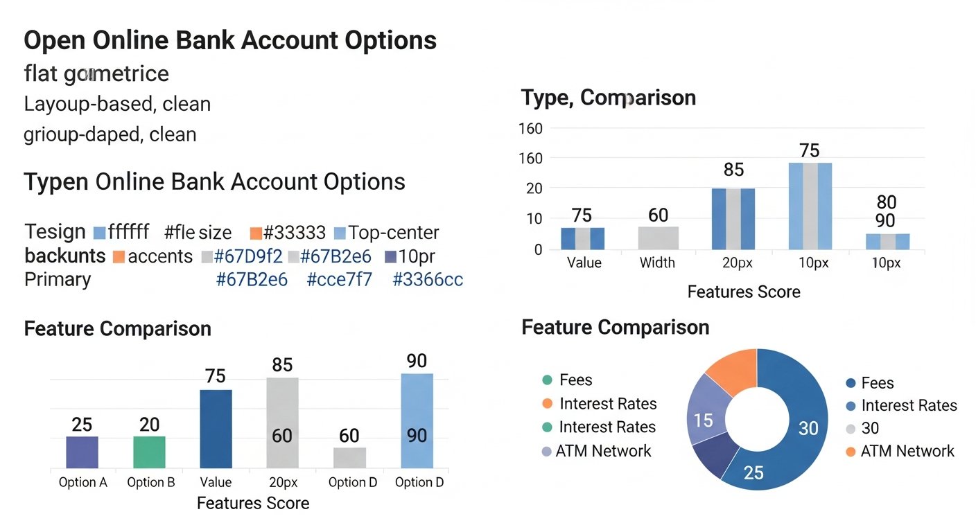 open online bank account - chart 6 illustration