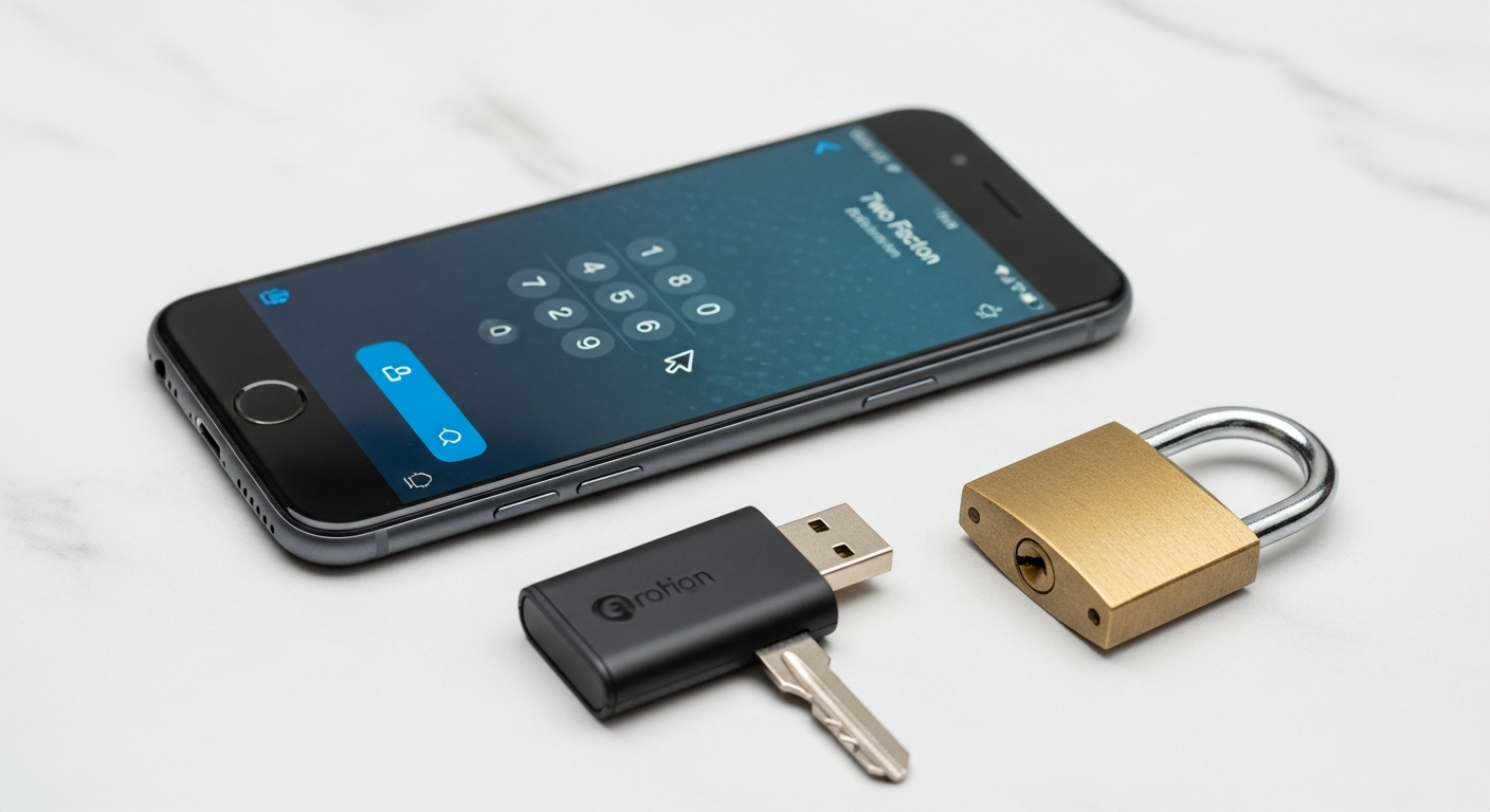 Secure online banking interface with padlock icon, illustrating bank's encryption and fraud prevention systems.
